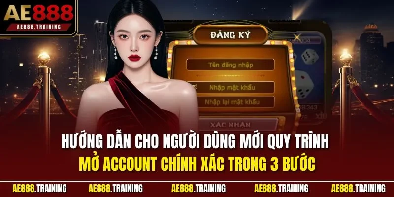 Hướng dẫn cho người dùng mới quy trình mở Account chính xác trong 3 bước